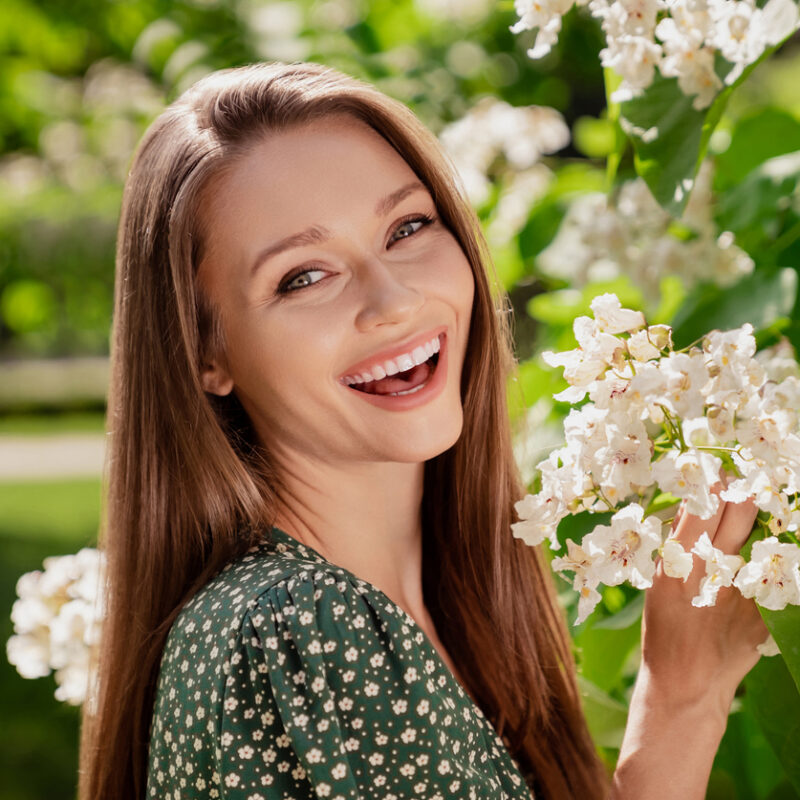 Smiling Girl Spring Cleaning Dentist Vancouver